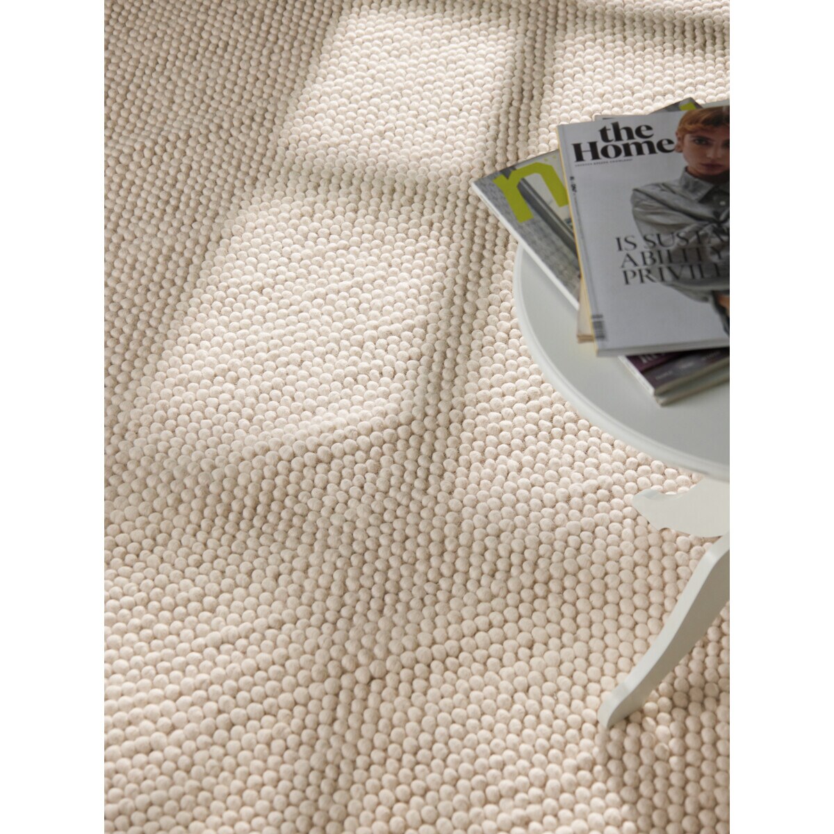 Dywan wełniany do salonu 160x230cm, Richmond Premium Ted Baker kremowy