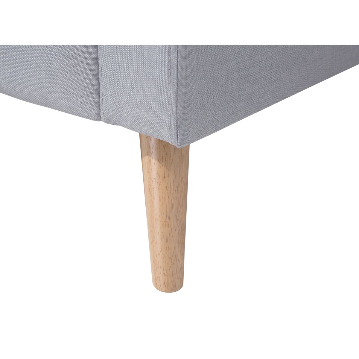 Sofa 2-osobowa jasnoszara KALMAR