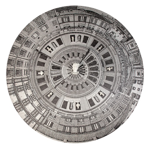 Obraz FISH EYE CITY 200 x 200 cm