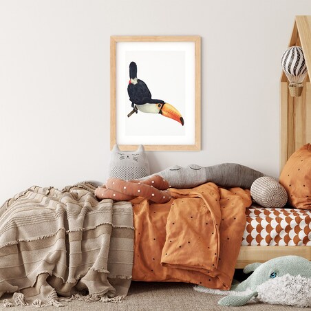 Plakat dla dzieci Tukan 50x70