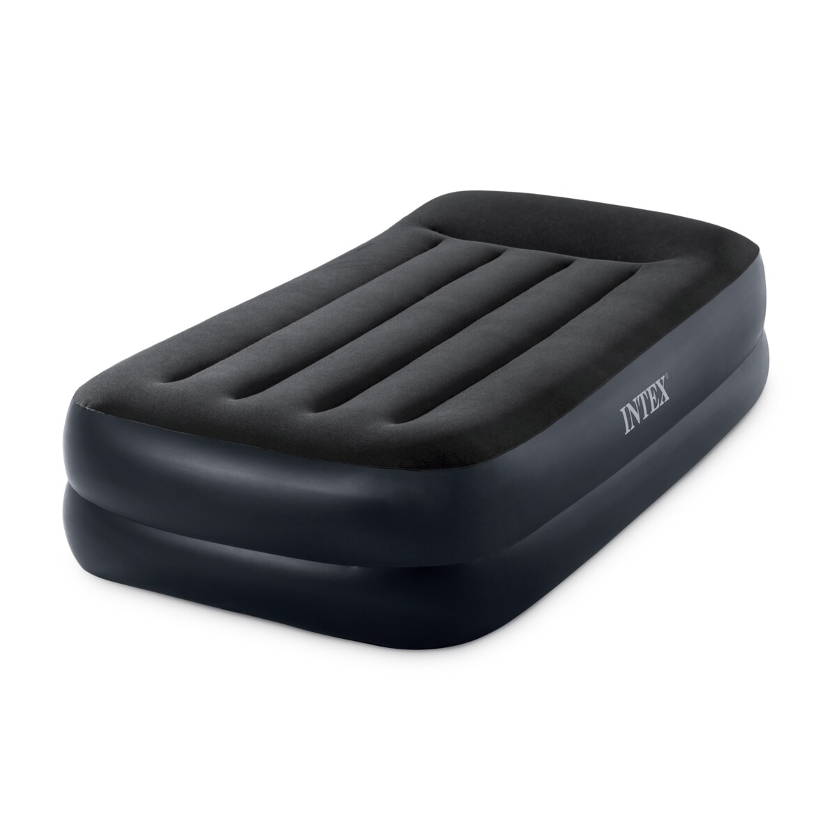 Materac dmuchany welurowy z pompką Intex 64122ND