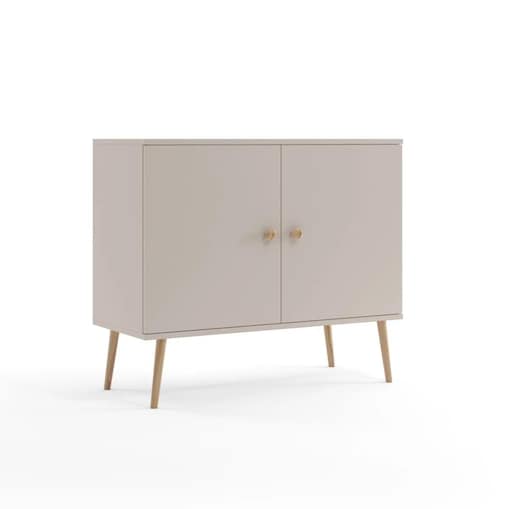 Komoda LEBEL z drzwiczkami 100cm kaszmirowa