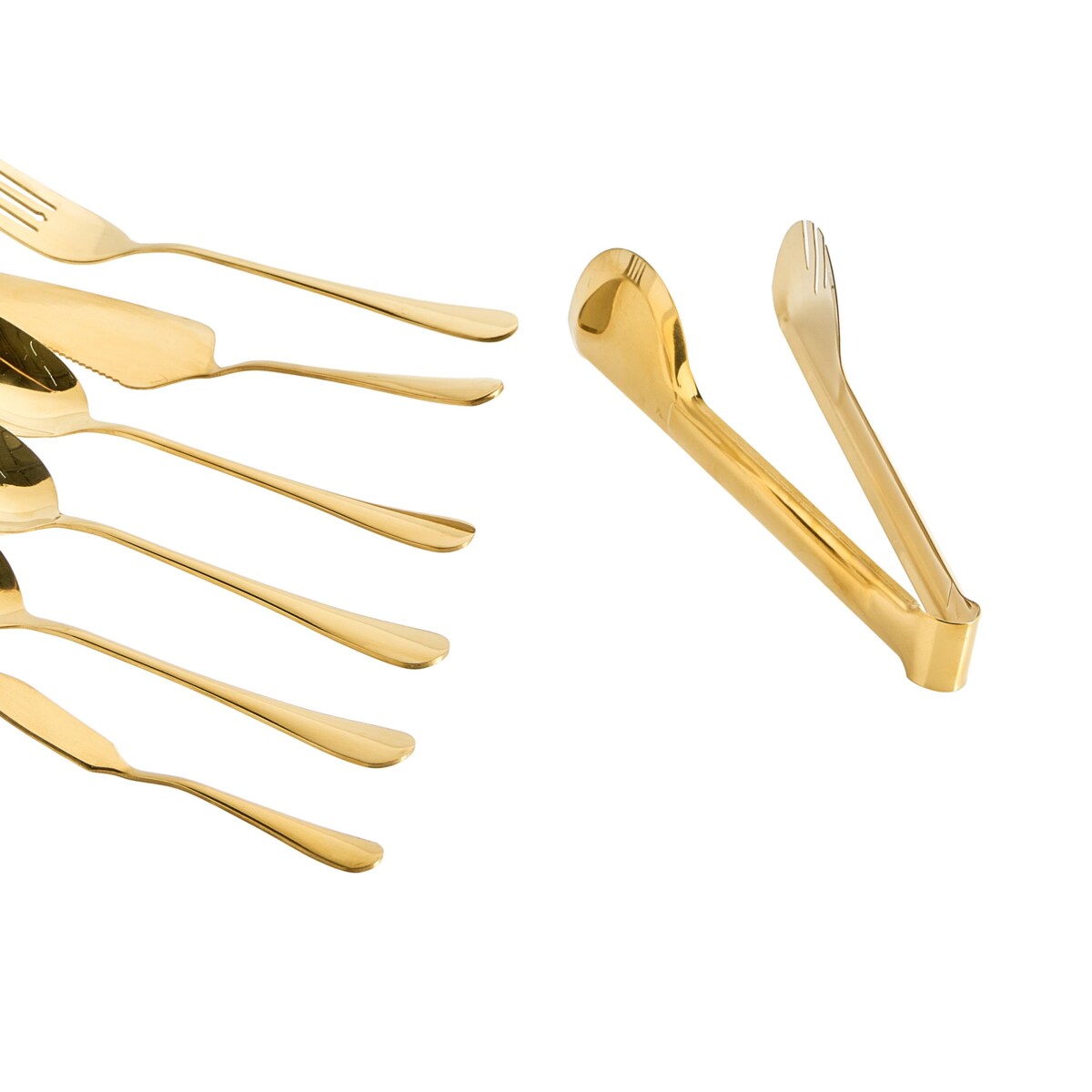 Zestaw przyborów kuchennych 7 elementów ZITI Złoty