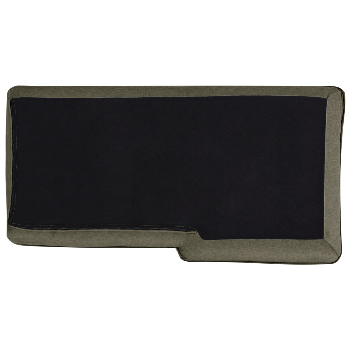 Narożnik lewostronny ciemnozielony ELVENES