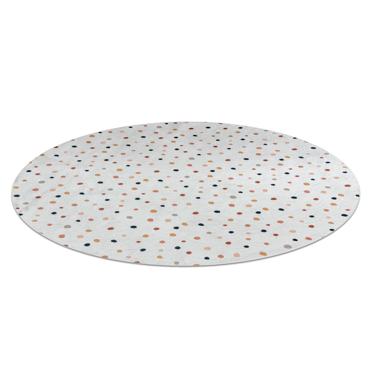 Dywan do prania BAMBINO 47890 koło Kropki koło 160 cm