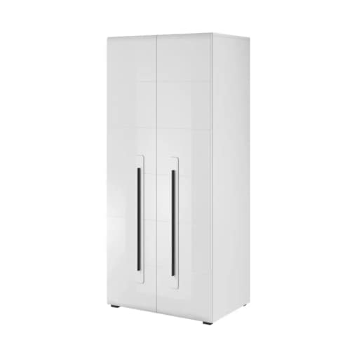 Szafa TULSA 2D biała połysk