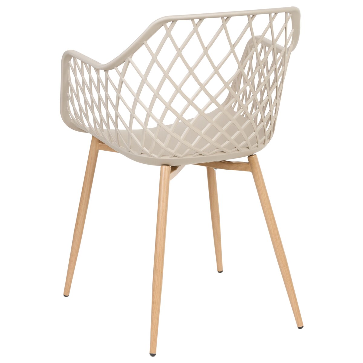 Zestaw 2 krzeseł do jadalni NASHUA Beżowy