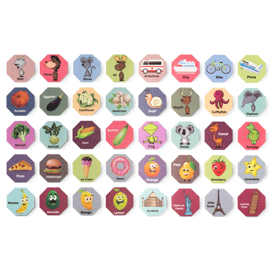 Klocki konstrukcyjne duże ze zjeżdżalnią 3d Ricokids