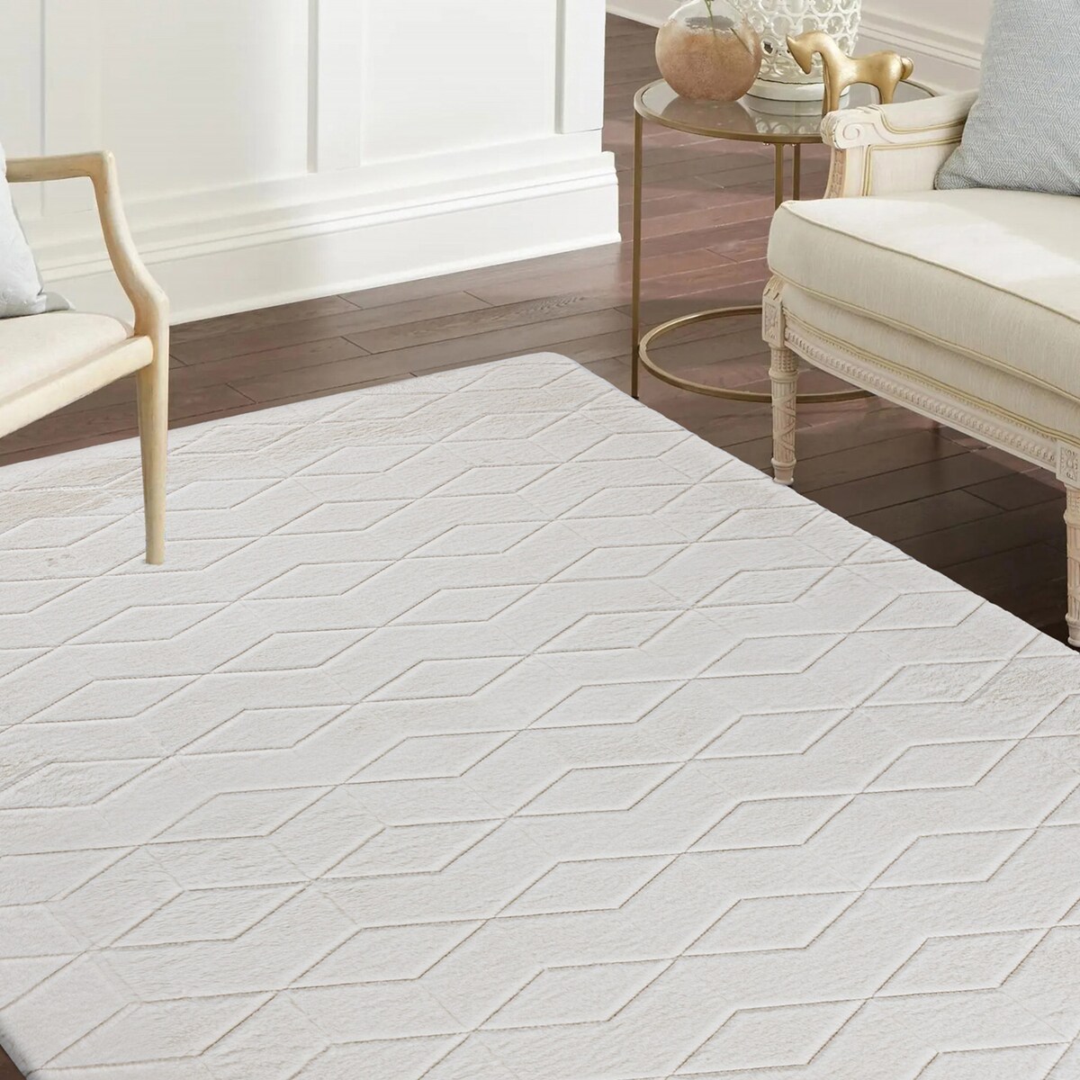 Dywan miękki Rabbit Prestige 200x300 cm e-floor OEKO-TEX kremowy