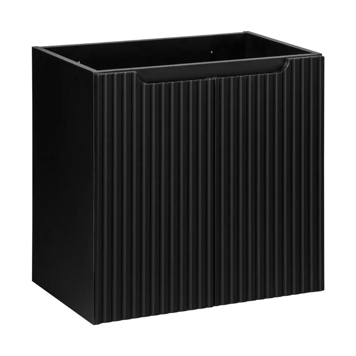 Szafka pod umywalkę NOVA BLACK 82-60-2D 60cm czarna