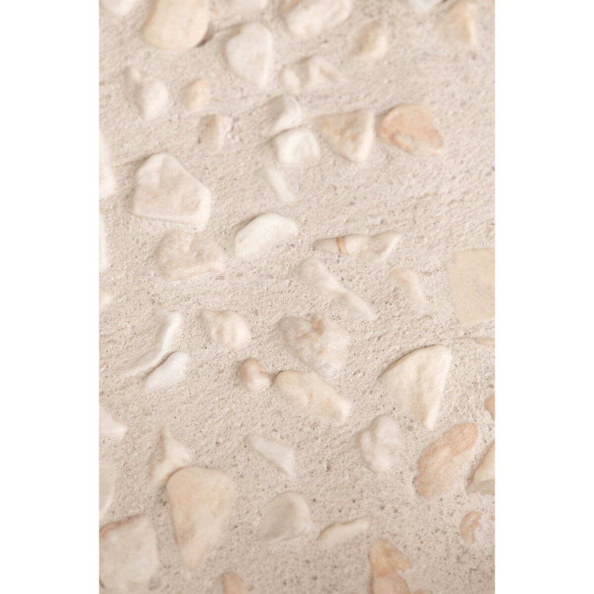 Stolik pomocniczy, boczny, Ø35 cm z betonu, Elyndra,