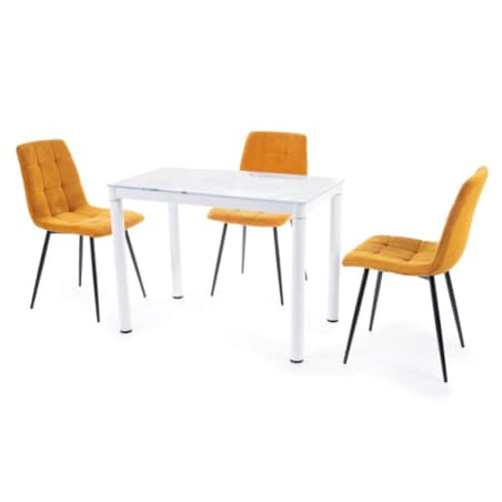 Stół DAMAR 80x60 biały