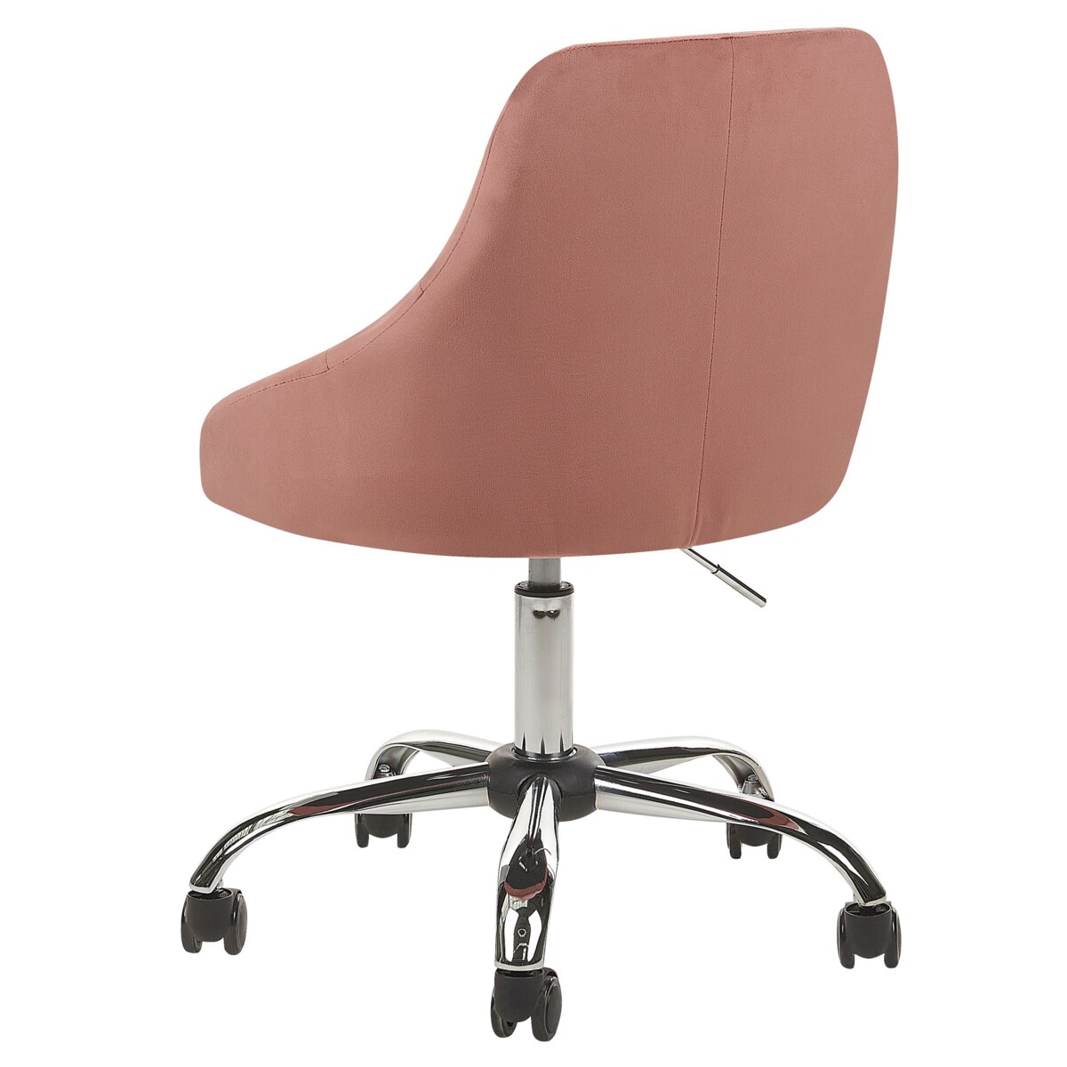 Krzesło obrotowe Obrotowy PARRISH Welur Pastelowy róż