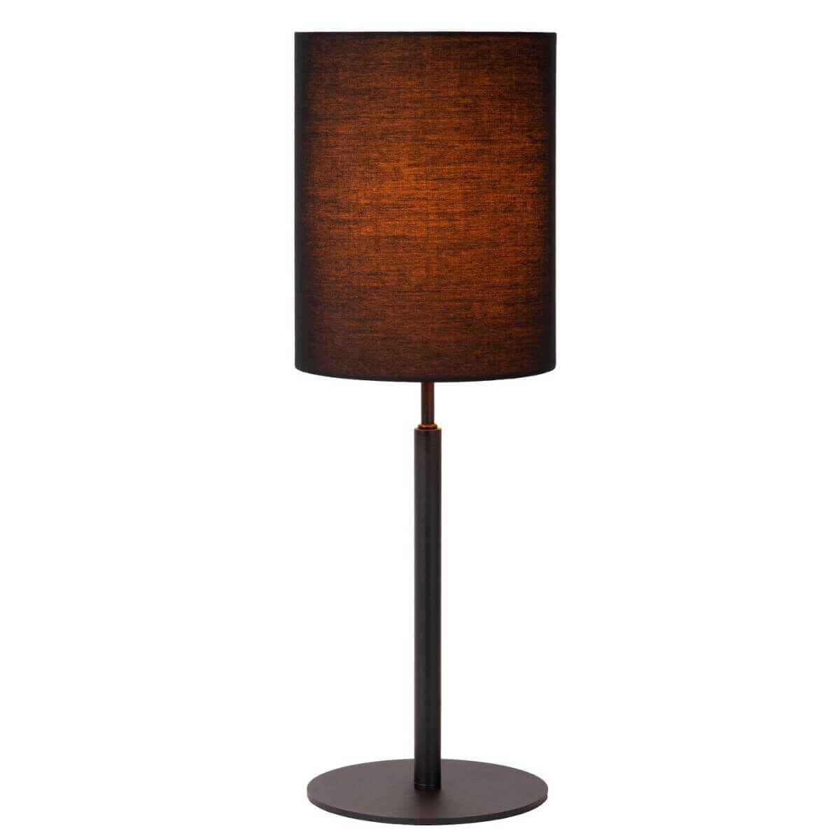 Lampka nocna Maya 45509/81/30 Lucide na szafkę czarny złoty
