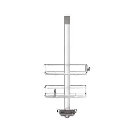 Koszyki prysznicowe wiszące - regulowane / simplehuman