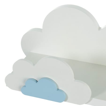 Półka Clouds 29,5x15x15cm blue, 29,5 x 15 x 15 cm