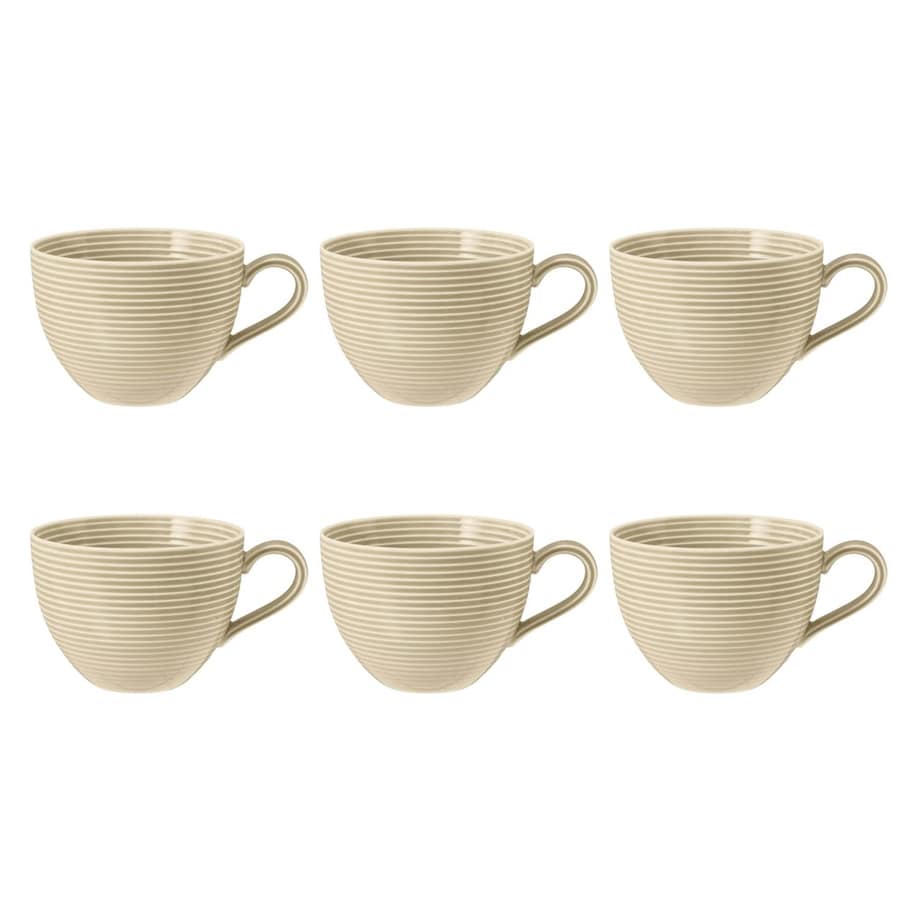 SELTMANN BEAT COLOR GLAZE Zestaw 6 filiżanek do kawy 350 ml