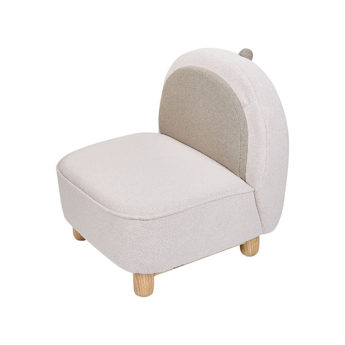 Fotel dziecięcy dinozaur beżowy FABORG