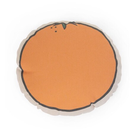 Childhome - Poduszka kanwas Pomarańcza