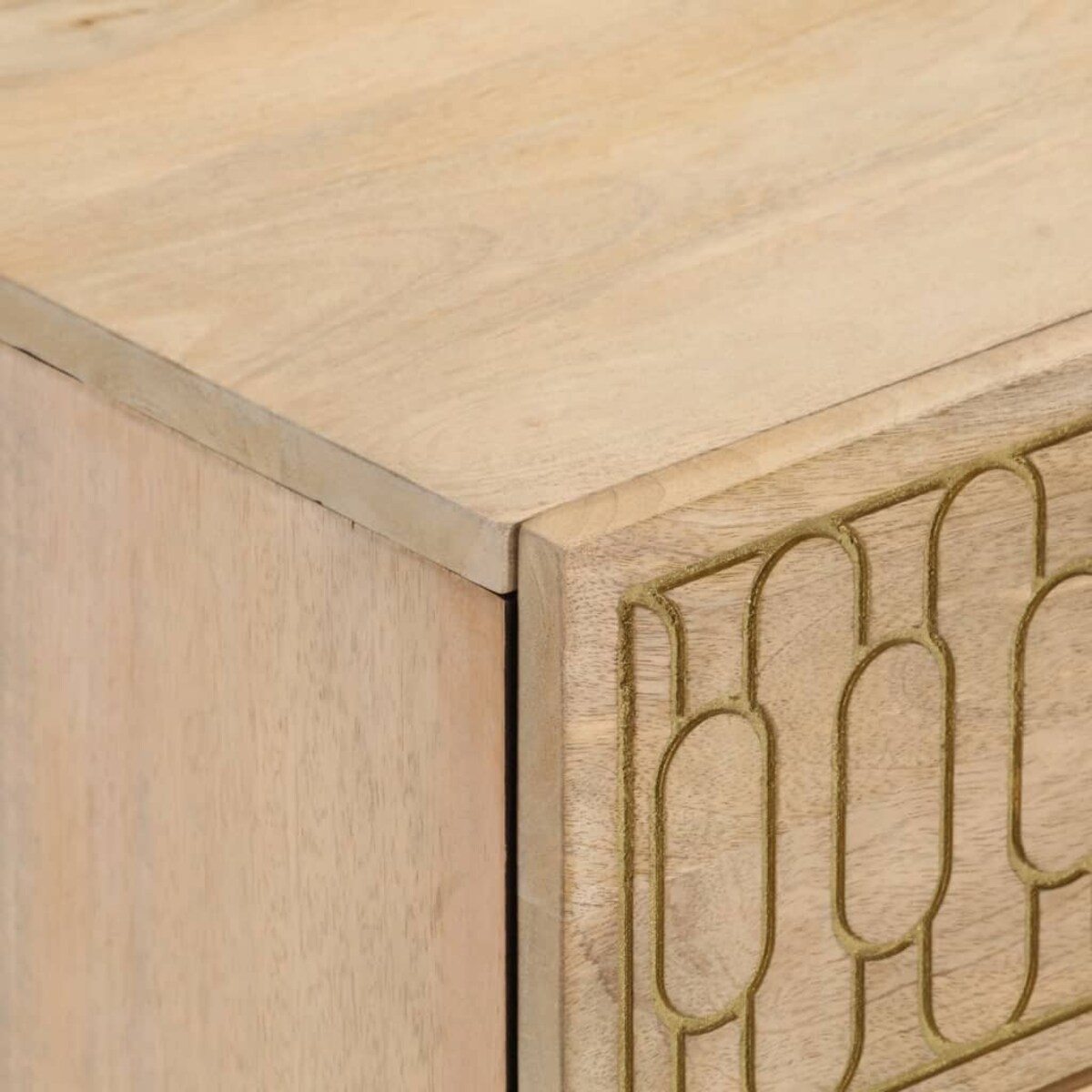 vidaXL Szafki nocne, 2 szt., 40x33x46 cm, lite drewno mango