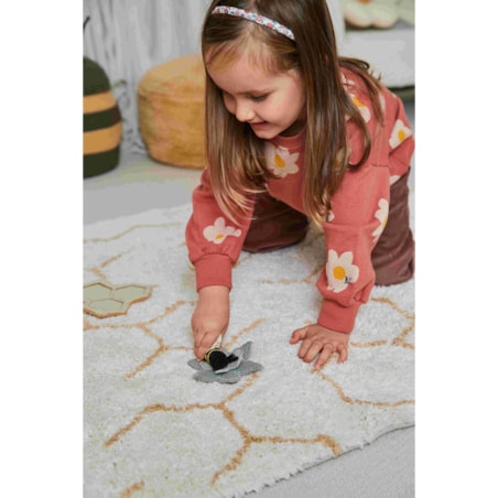 Dywan bawełniany do zabawy Pollination, Planet Bee, Lorena Canals