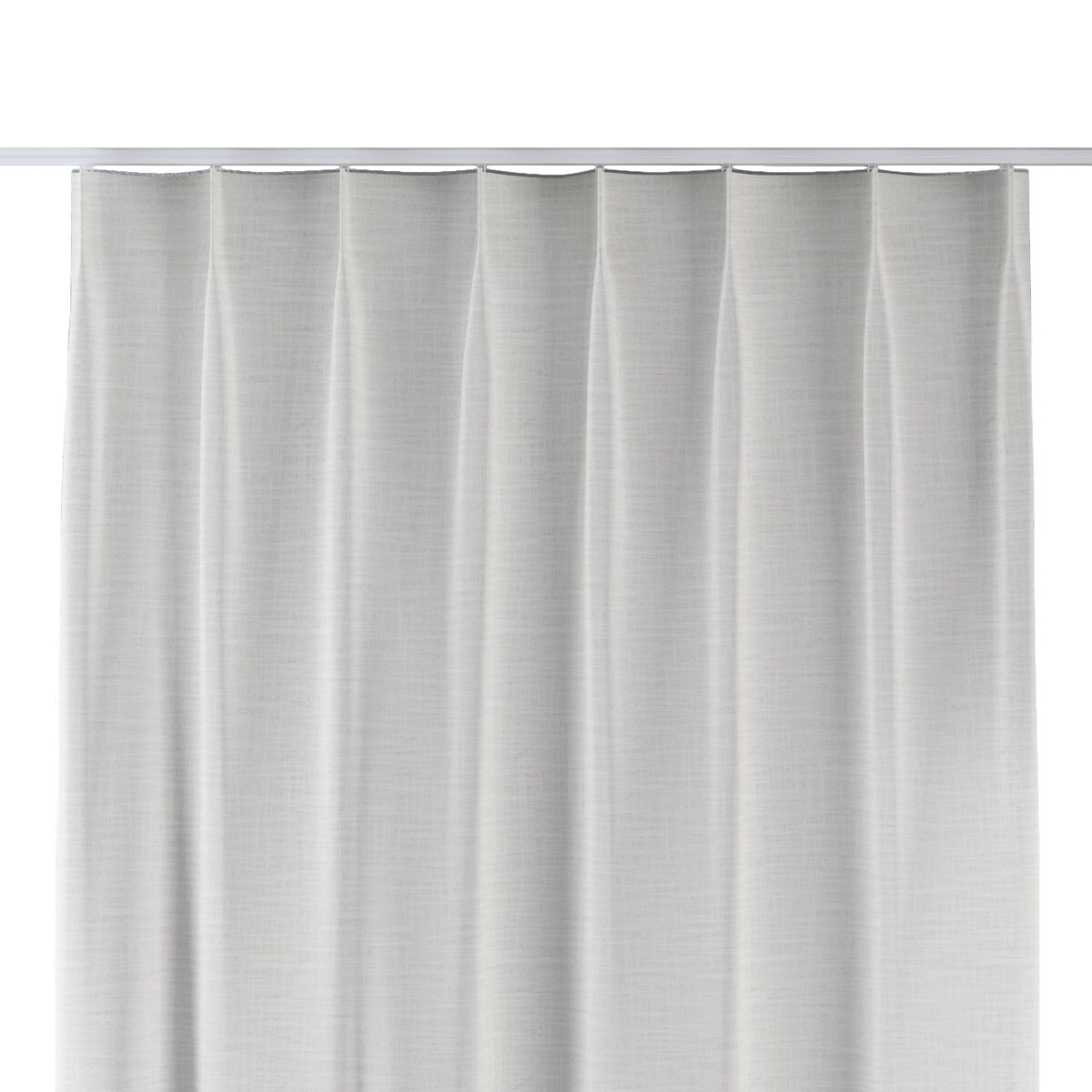 Zasłona na haczykach flex pojedynczych 130x260 ecru