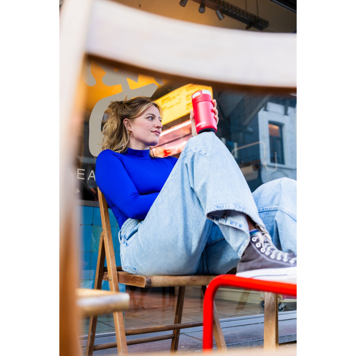 Kubek termiczny termos Etna 300ml - Coral Crush