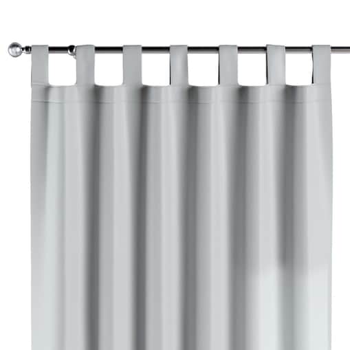 Zasłona na szelkach 1 szt. 130x245 gołębi srebrny z połyskiem