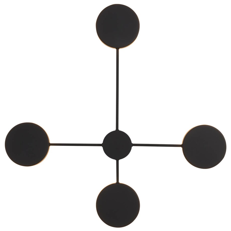 Ścienna lampa salonowa Clex MW1134-750 Step LED 12W 3000K sticks koła czarna