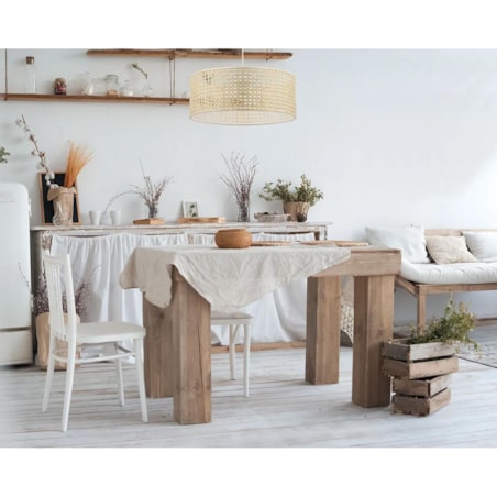 Lampa wisząca BOHO 60 rattan naturalny