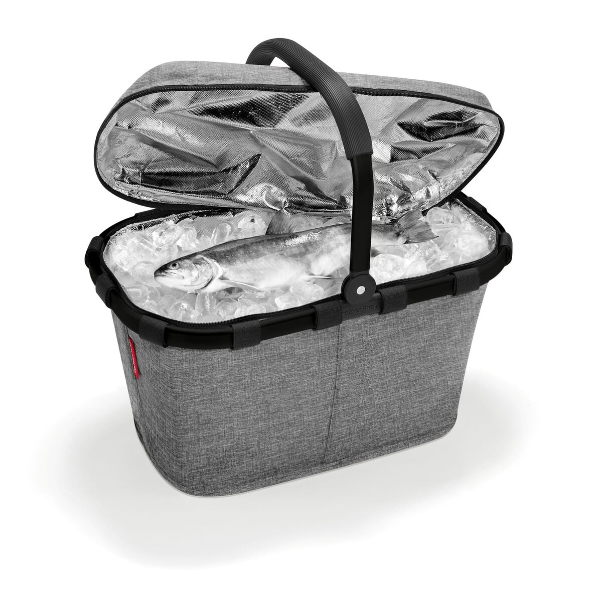 Koszyk CARRYBAG ISO FRAME, twist silver