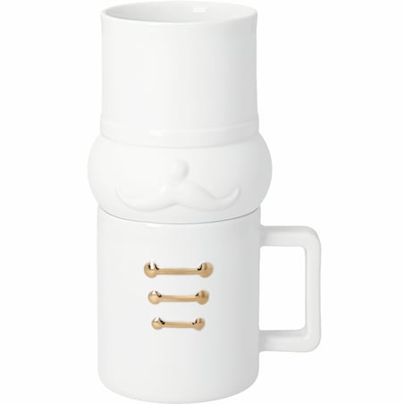 Kubek z miseczką NUTCRACKER, linus
