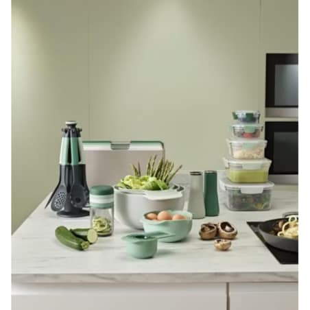 Zestaw 5 narzędzi na stojaku Elevate Sage, 34 x 23 x 23 cm, Joseph Joseph