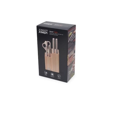 Zestaw noży w bloku + nożyczki Elevate Fusion Joseph Joseph