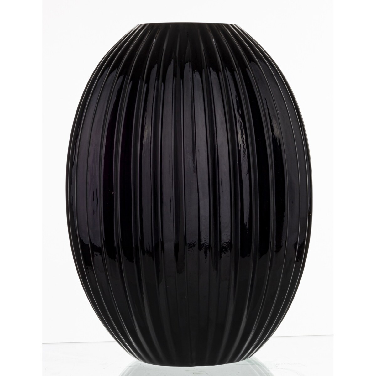 Wazon szklany 30x20x20 cm prążkowany KADO-2 wydłużony