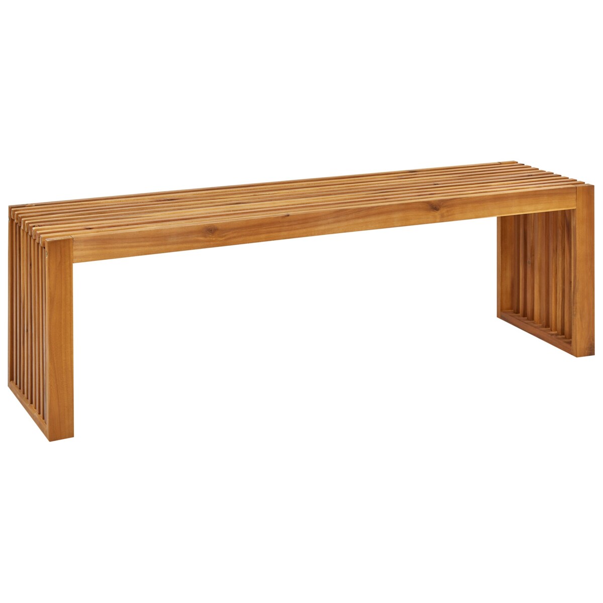 Ławka ogrodowa Drewno 150 cm Jasne drewno SULZANO