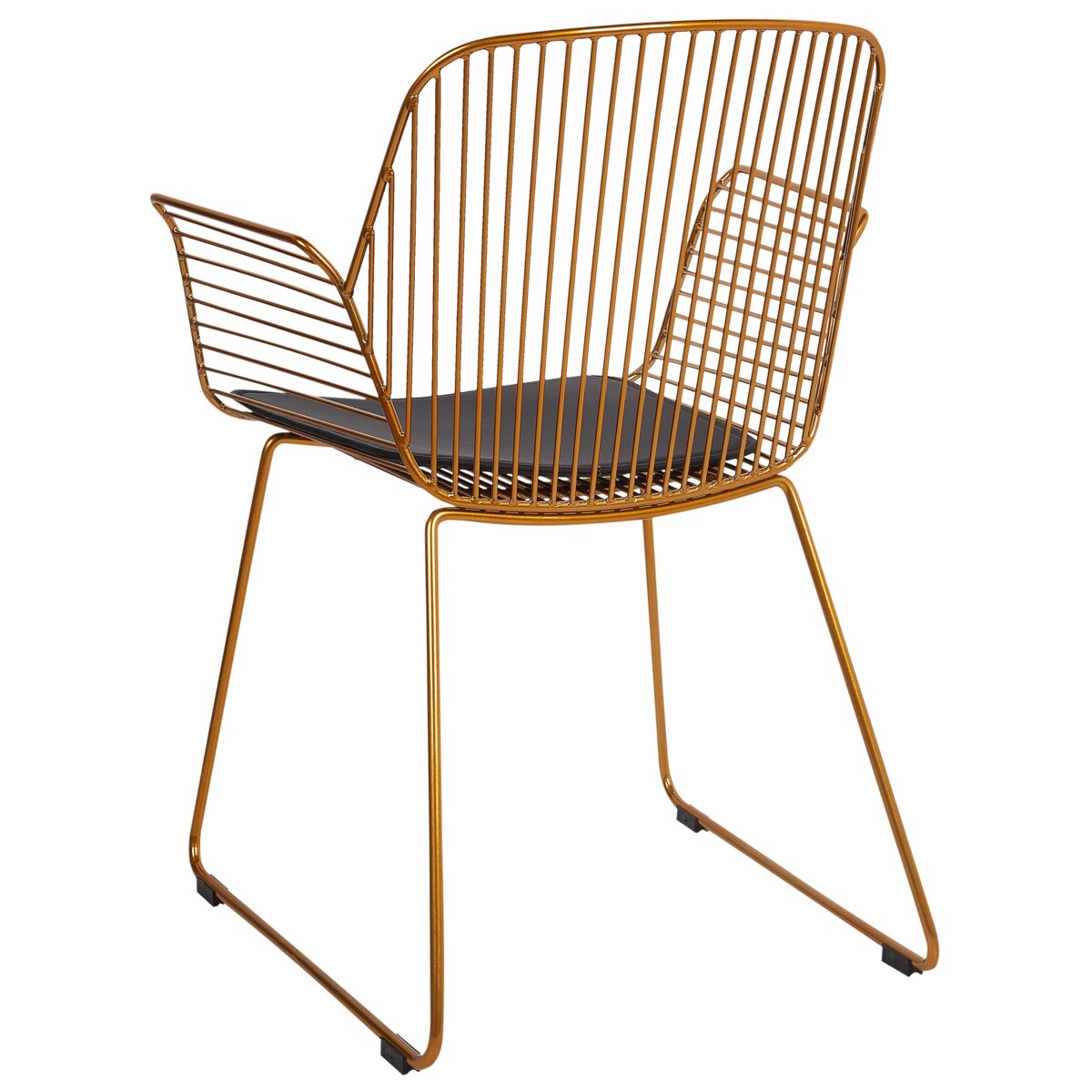 Zestaw 2 krzeseł do jadalni złoty APPLETON