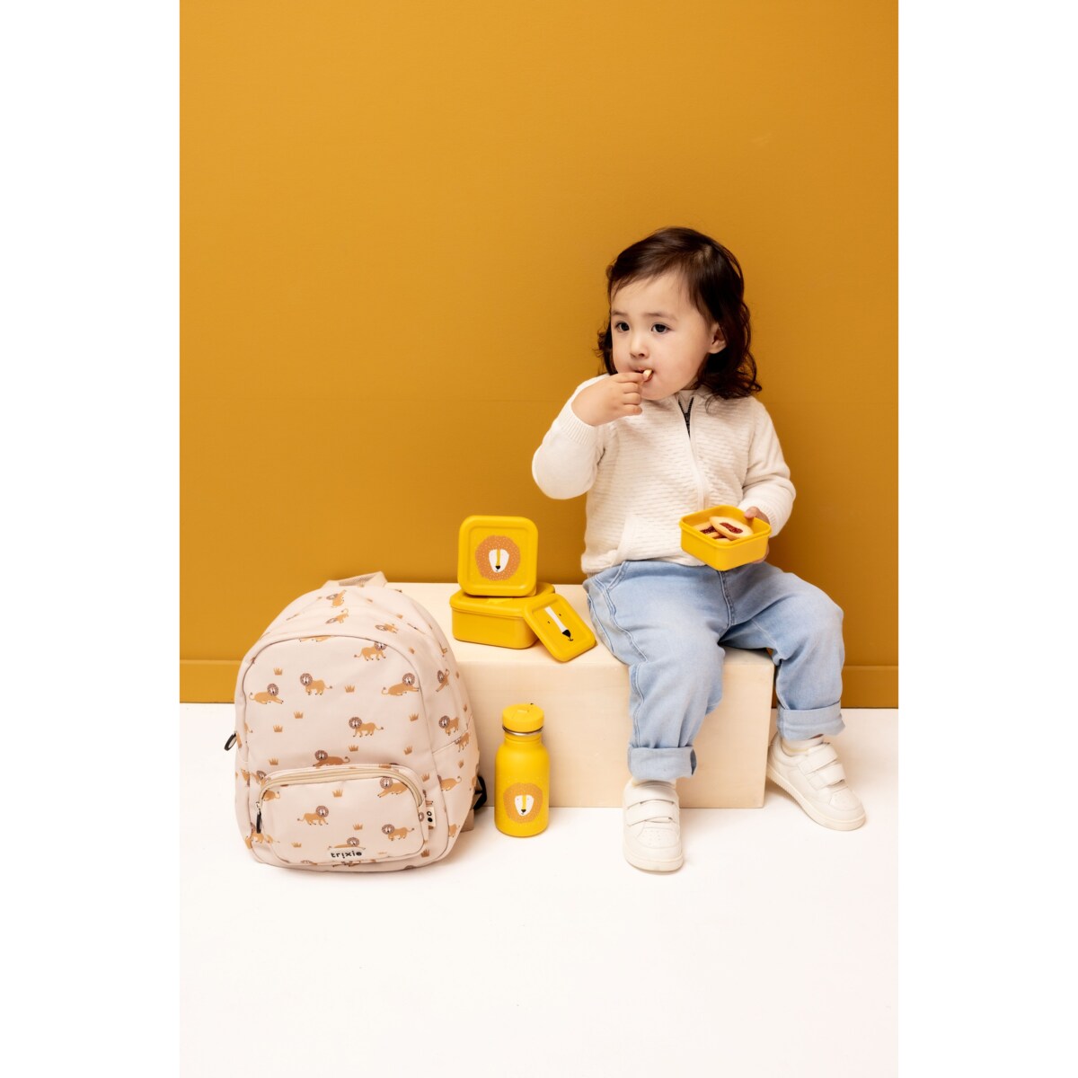 Plecak print Lew - Trixie Baby