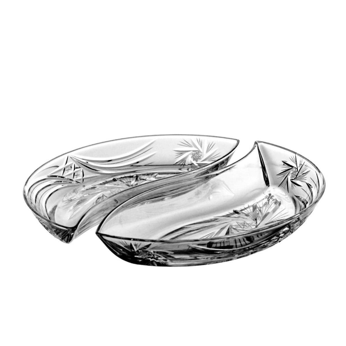 Crystal Julia misy kryształowe 27,5 x 13cm 2 sztuki 03114