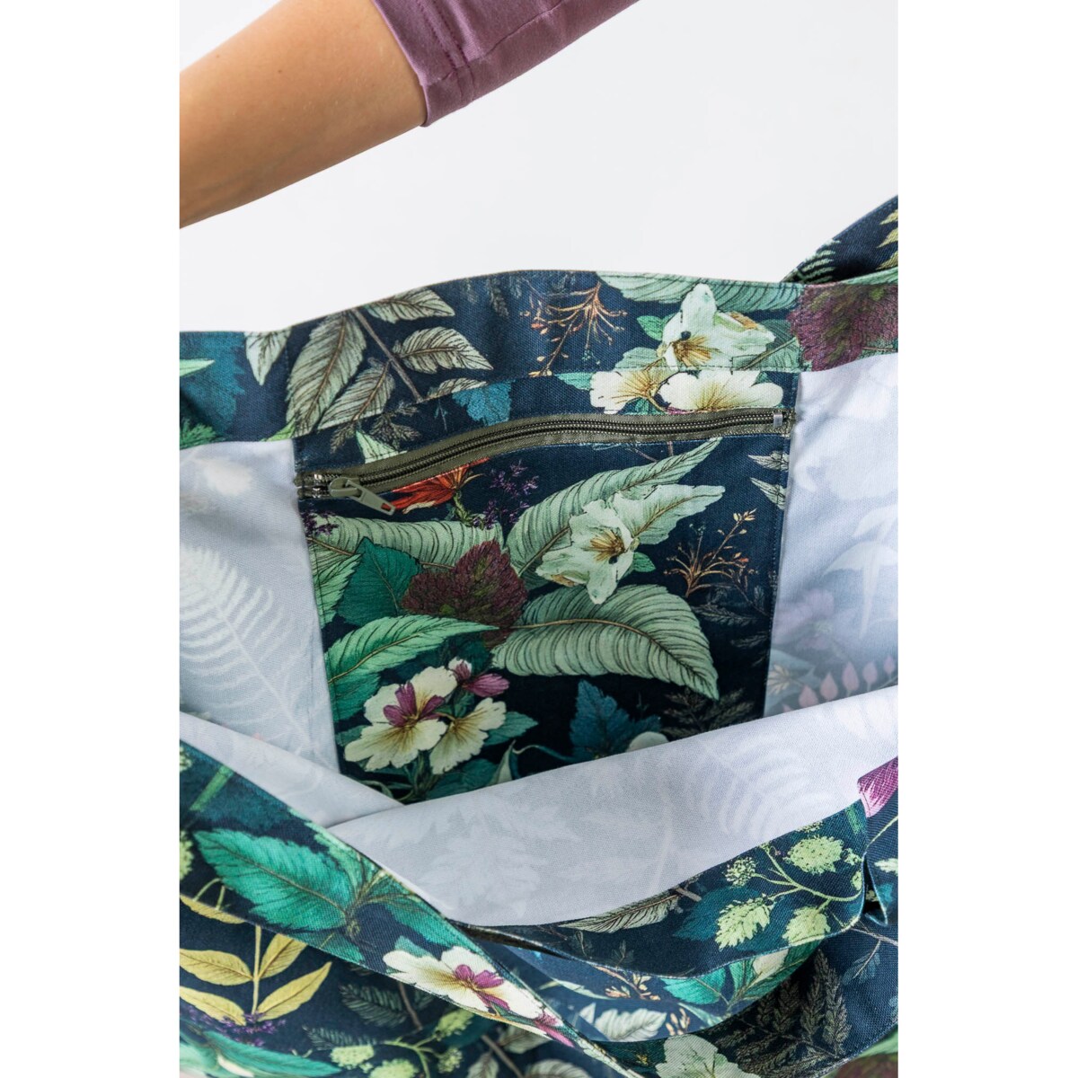 Torba drelich Kwiat Paproci