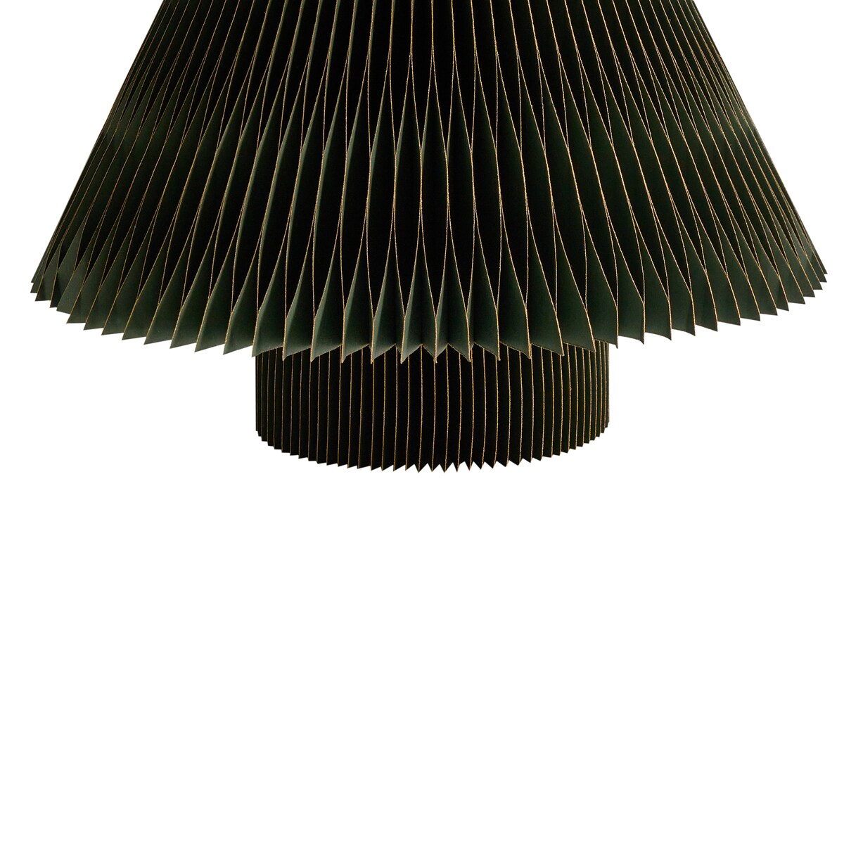Zestaw 2 dekoracji świątecznych VEFSNA Choinka 90/122 cm Beżowy/ zielony