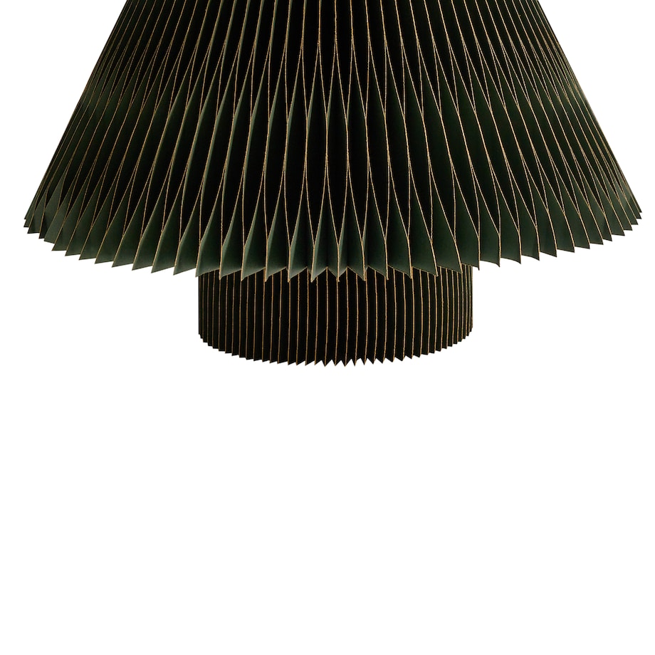 Zestaw 2 dekoracji świątecznych VEFSNA Choinka 90/122 cm Beżowy/ zielony