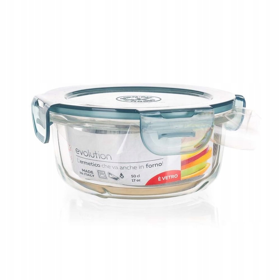 SZKLANY POJEMNIK na żywność SZCZELNY MISKA 500 ml