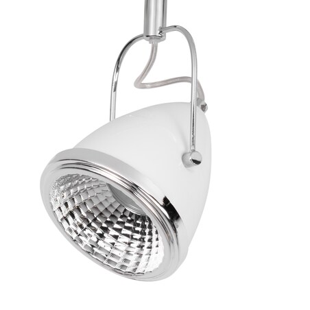 Lampa Sufitowa BRITOP Lighting 2xGU10 LED 5.5W Elegancka Biel z Dodatkiem Chromu, Polski Producent, 1 szt.