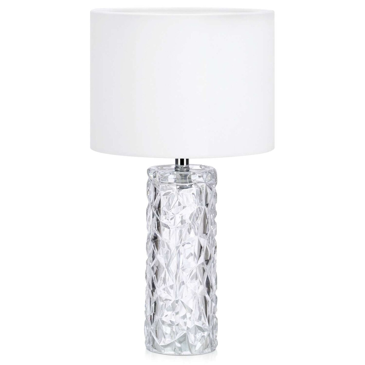 Nocna LAMPKA stojąca MADAME 107189 Markslojd abażurowa LAMPA stołowa biała