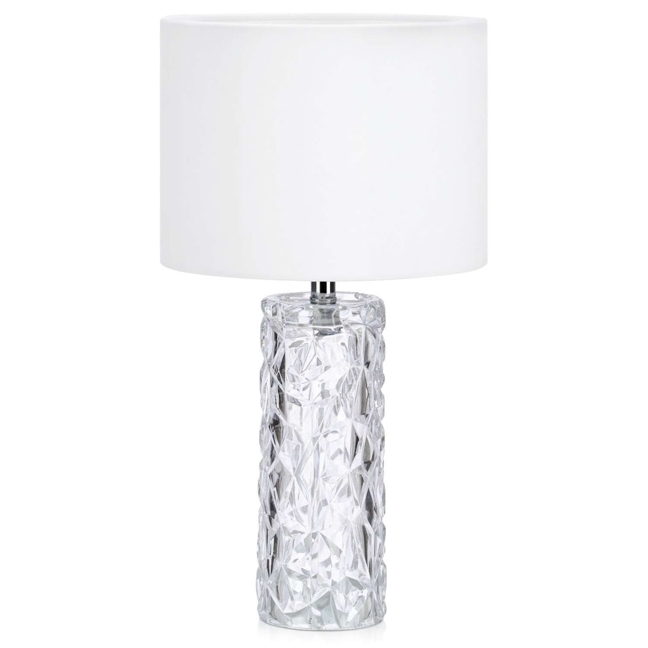 Nocna LAMPKA stojąca MADAME 107189 Markslojd abażurowa LAMPA stołowa biała