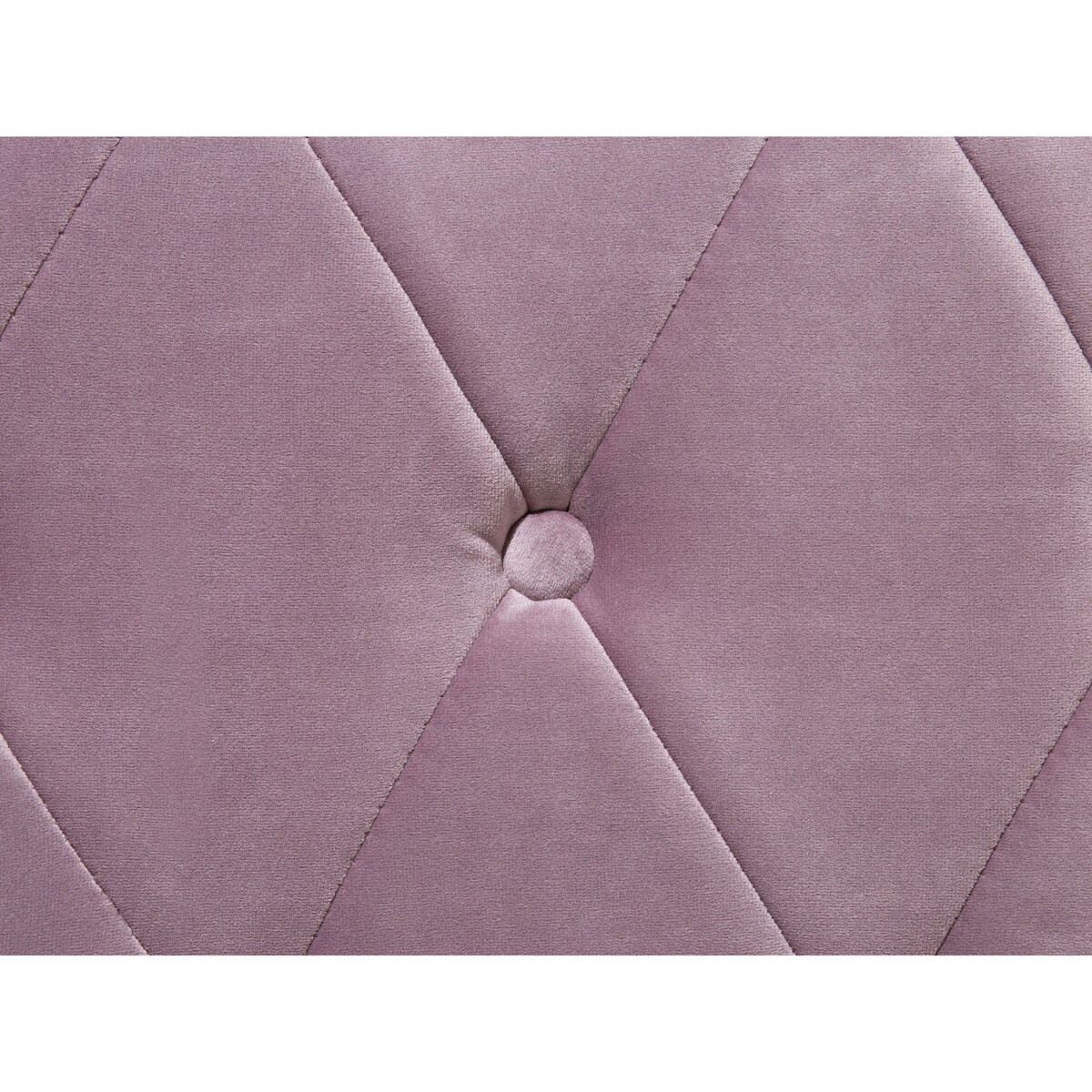 Łóżko welurowe 180 x 200 cm różowe AVALLON
