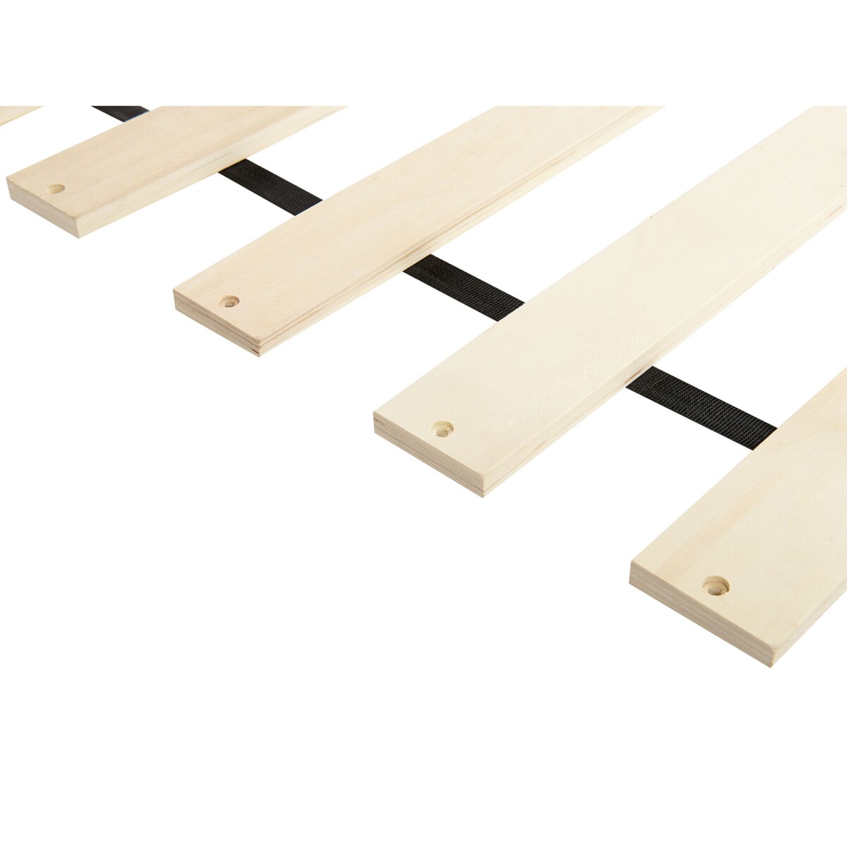 Łóżko Drewno CHAMPAGNAT 180 x 200 cm Jasne drewno