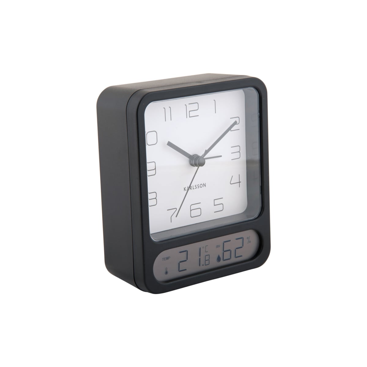 Budzik z termometrem i higrometrem DOU