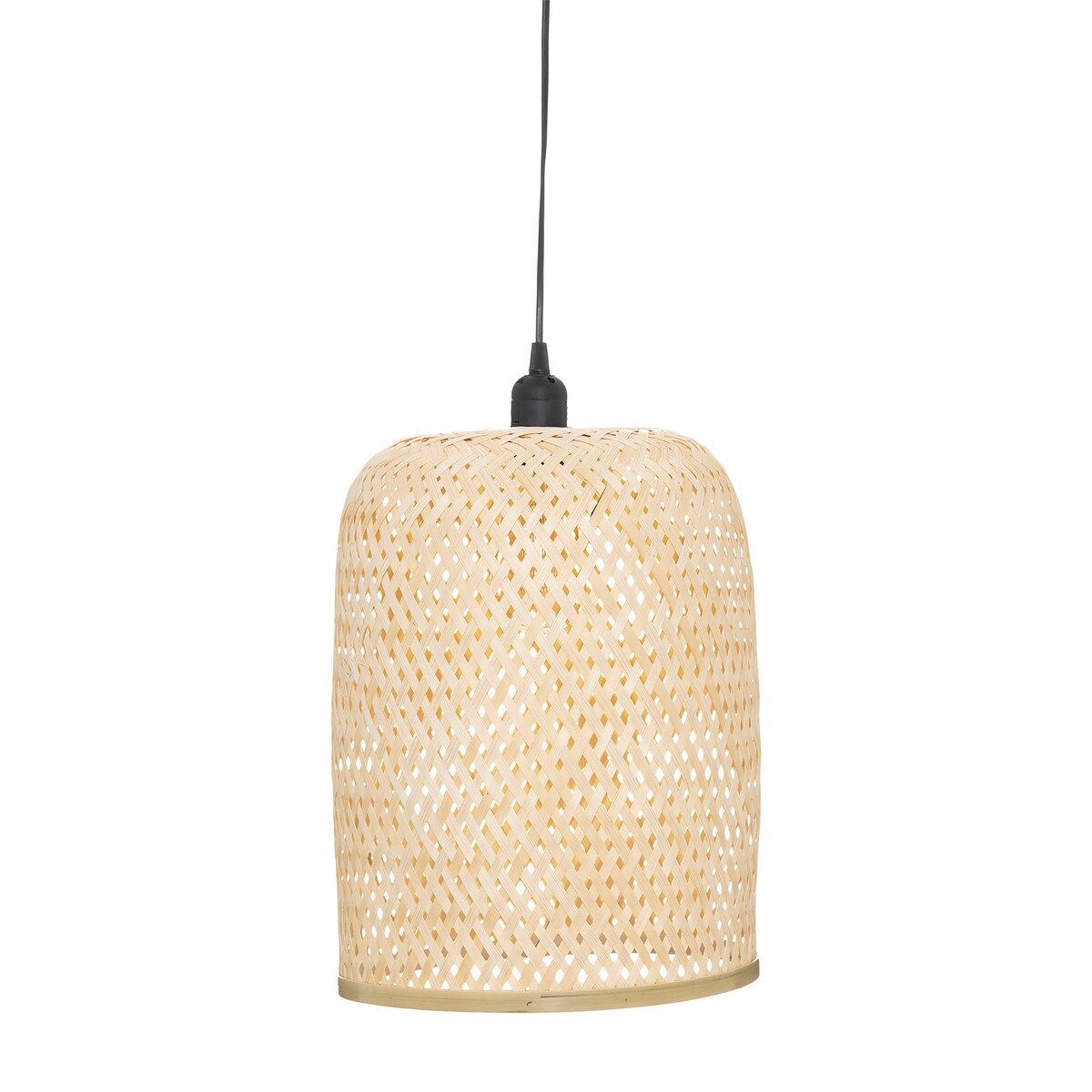 Lampa wisząca bambusowa ALI, Ø 28 cm